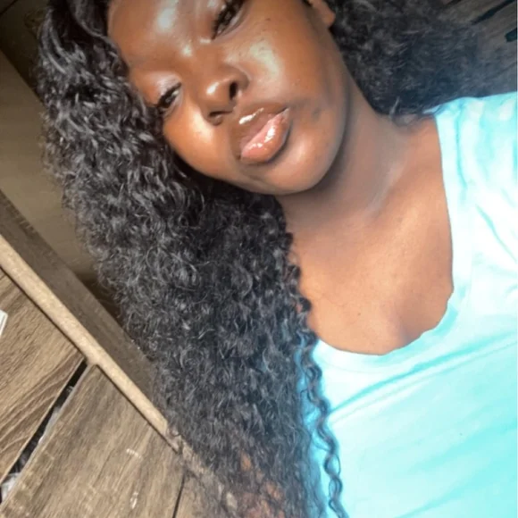 Elegant Black Curly Hair Wig - Picture 7 of 7